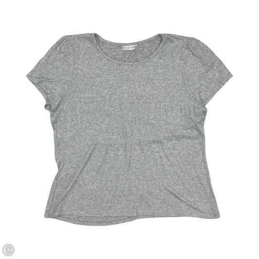 Top Short Sleeve By Retrology In Grey, Size: Xl