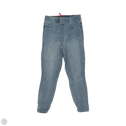Jeans Skinny By Spanx In Blue Denim, Size: L