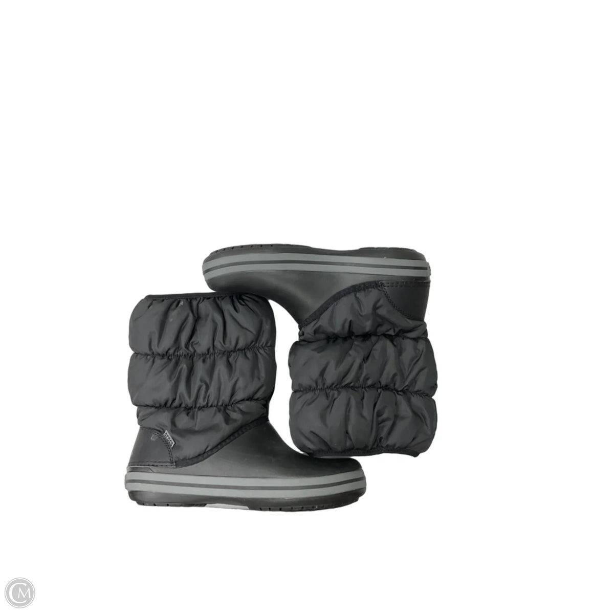 Boots Snow By Crocs In Black, Size: 10