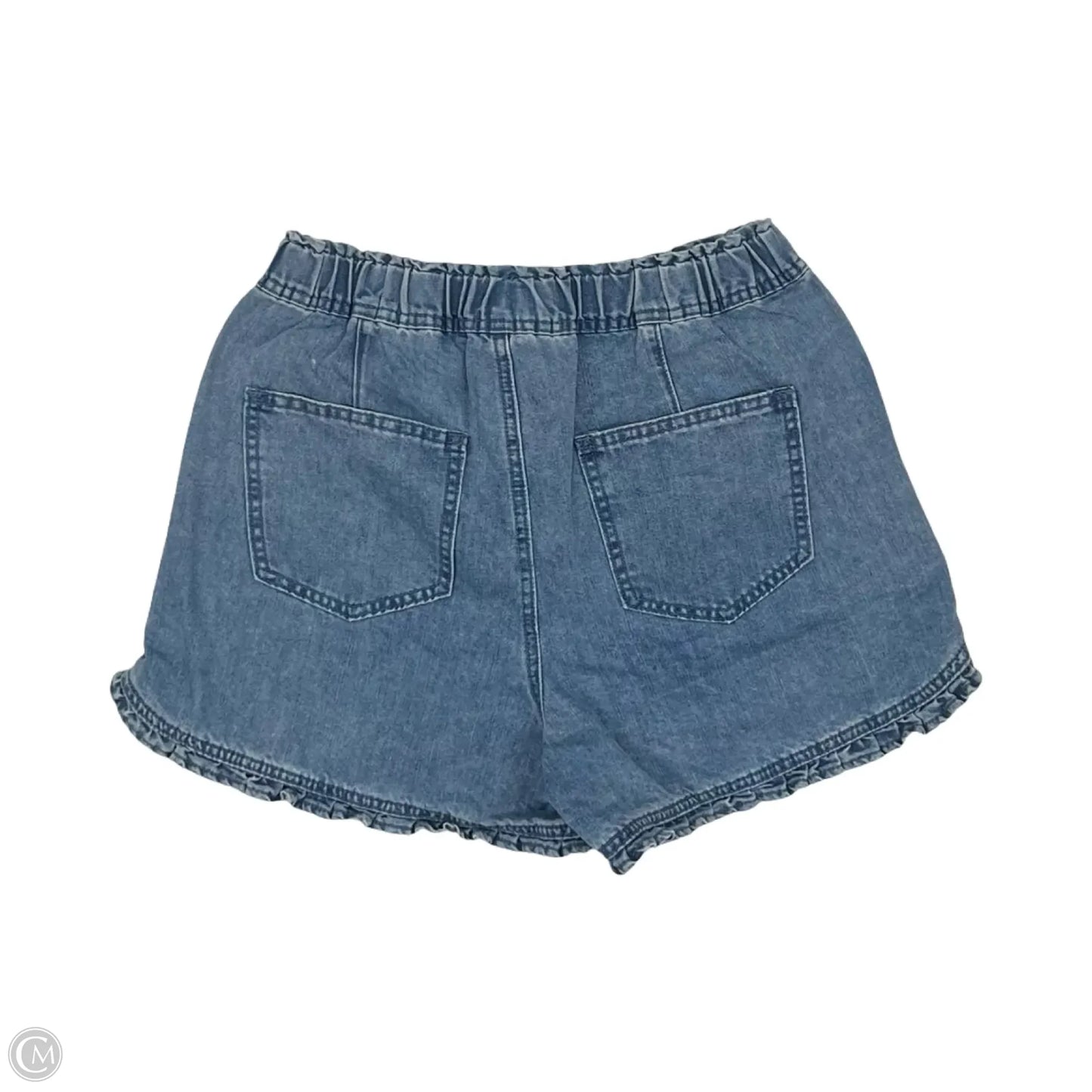 Shorts By Easel In Blue Denim, Size: S