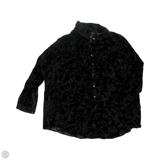 Top Long Sleeve By Torrid In Black, Size: 6