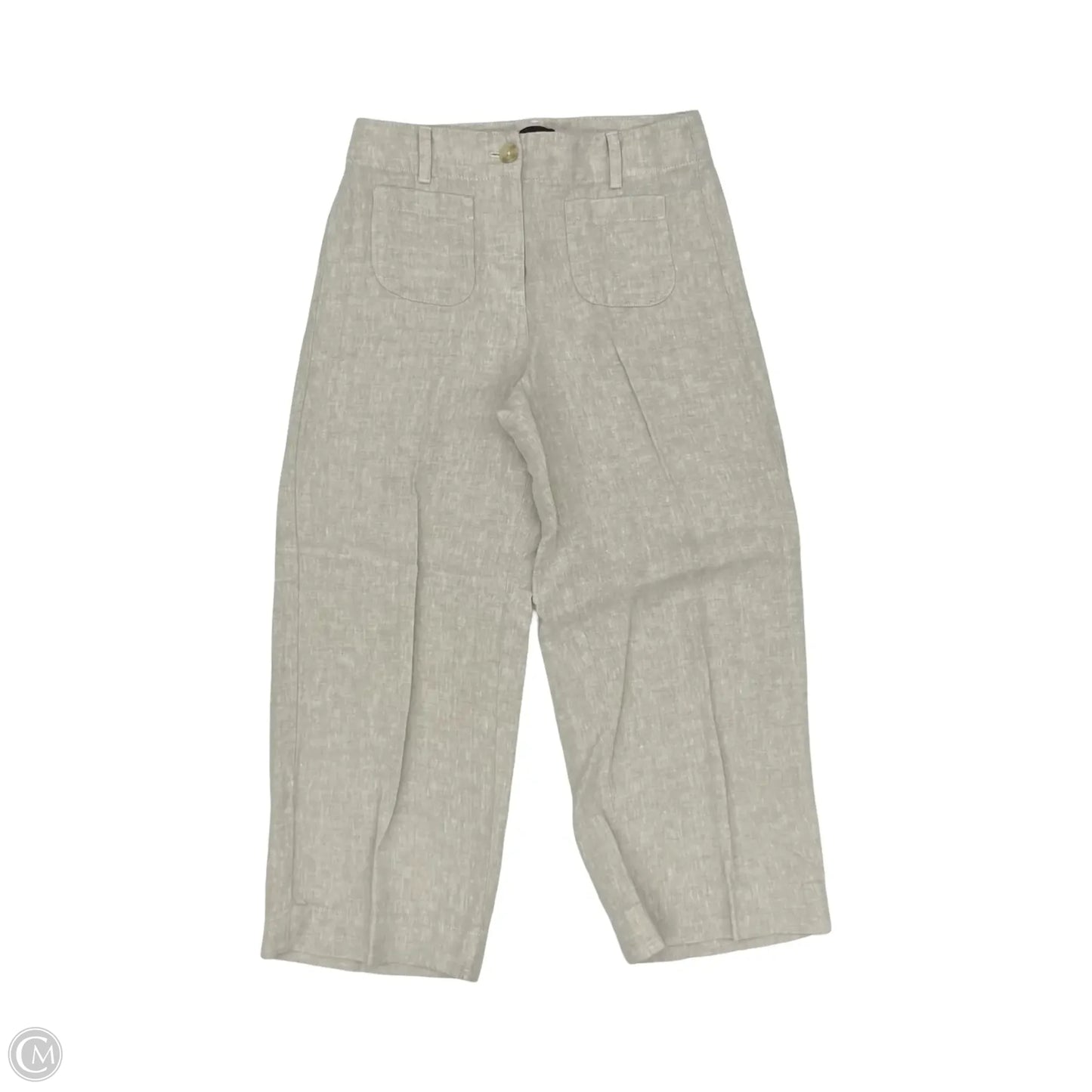 Pants Linen By Talbots In Tan, Size: 2