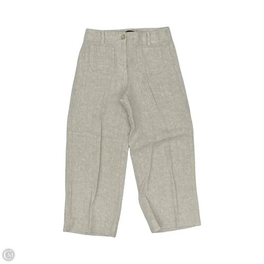 Pants Linen By Talbots In Tan, Size: 2