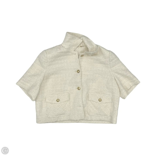 Blazer By Chicos In Cream, Size: Xl