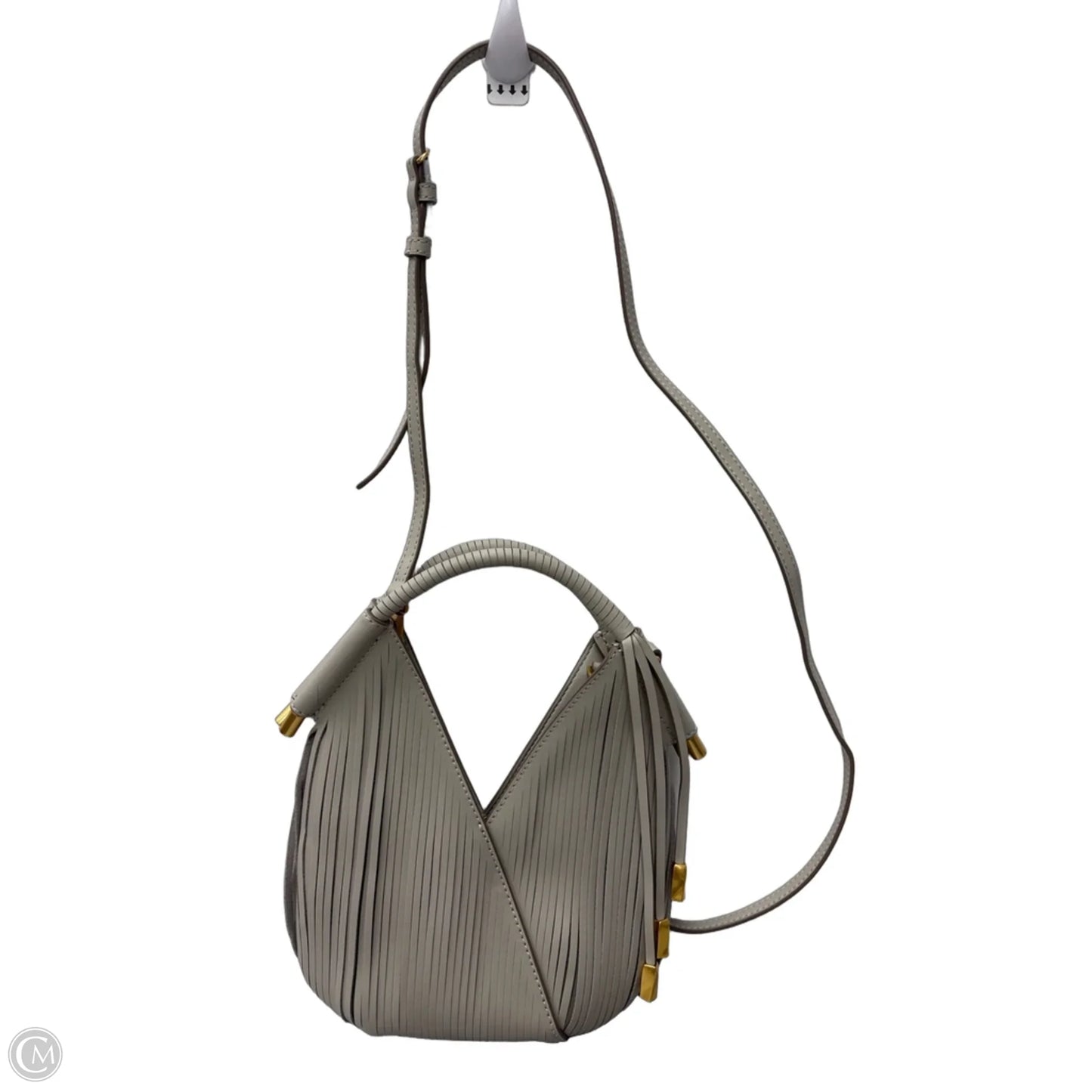 Crossbody Leather By Donna Karan, Size: Small