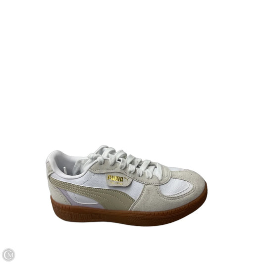 Shoes Sneakers By Puma In Cream & Tan, Size: 6