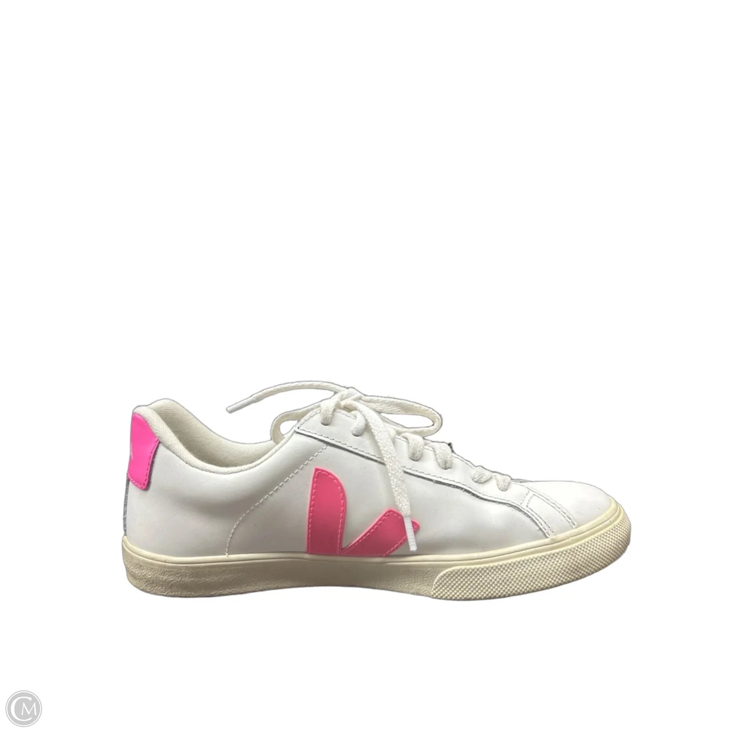 Shoes Sneakers By Veja In Pink & White, Size: 8