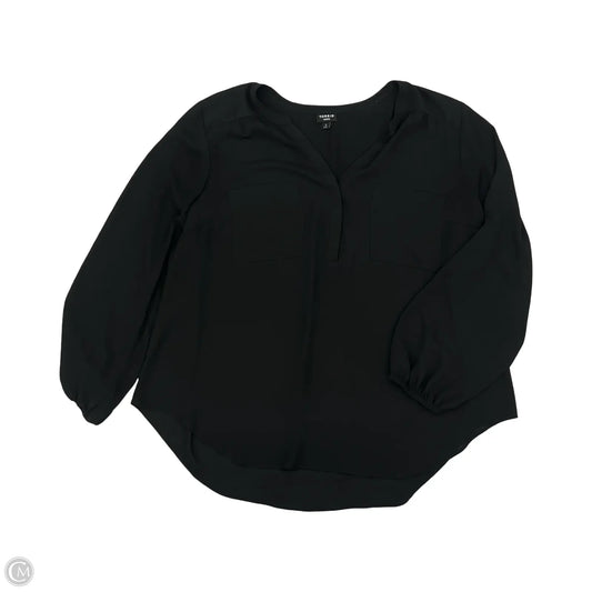 Blouse 3/4 Sleeve By Torrid In Black, Size: 3x