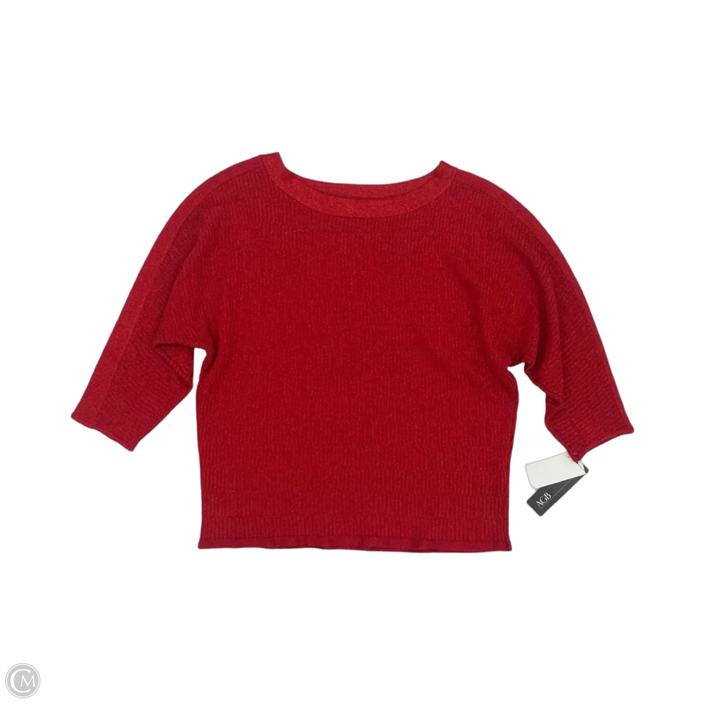 Sweater By Agb In Red, Size: M