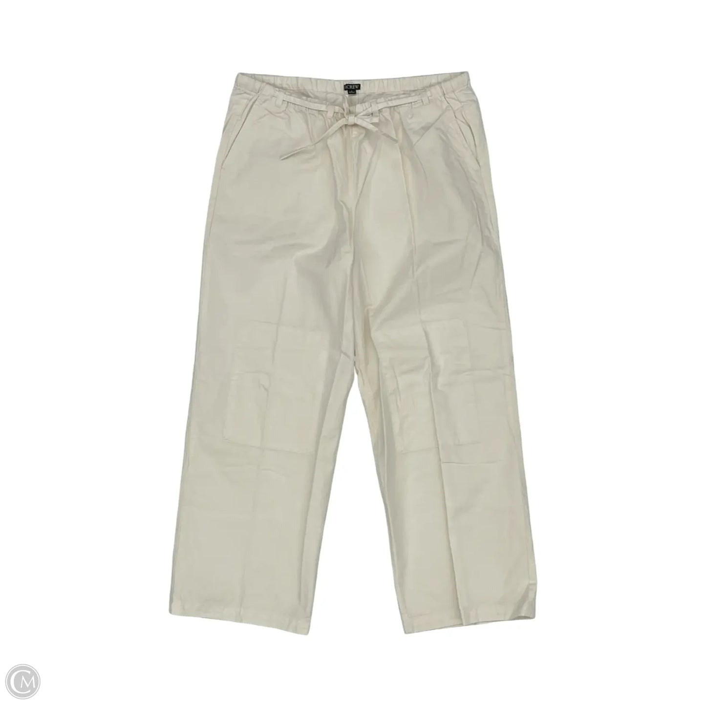 Pants Wide Leg By J. Crew In Cream, Size: M