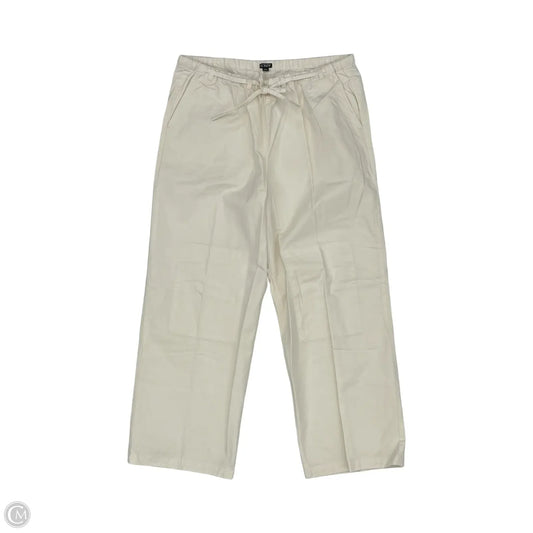 Pants Wide Leg By J. Crew In Cream, Size: M