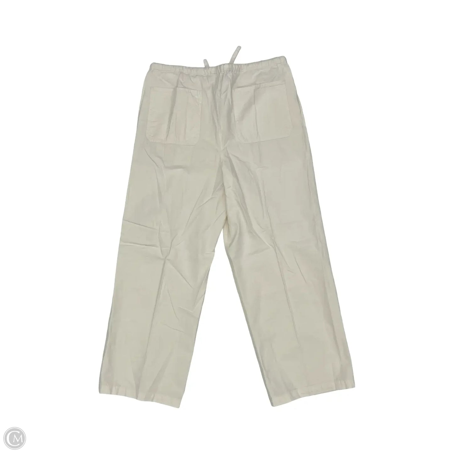 Pants Wide Leg By J. Crew In Cream, Size: M