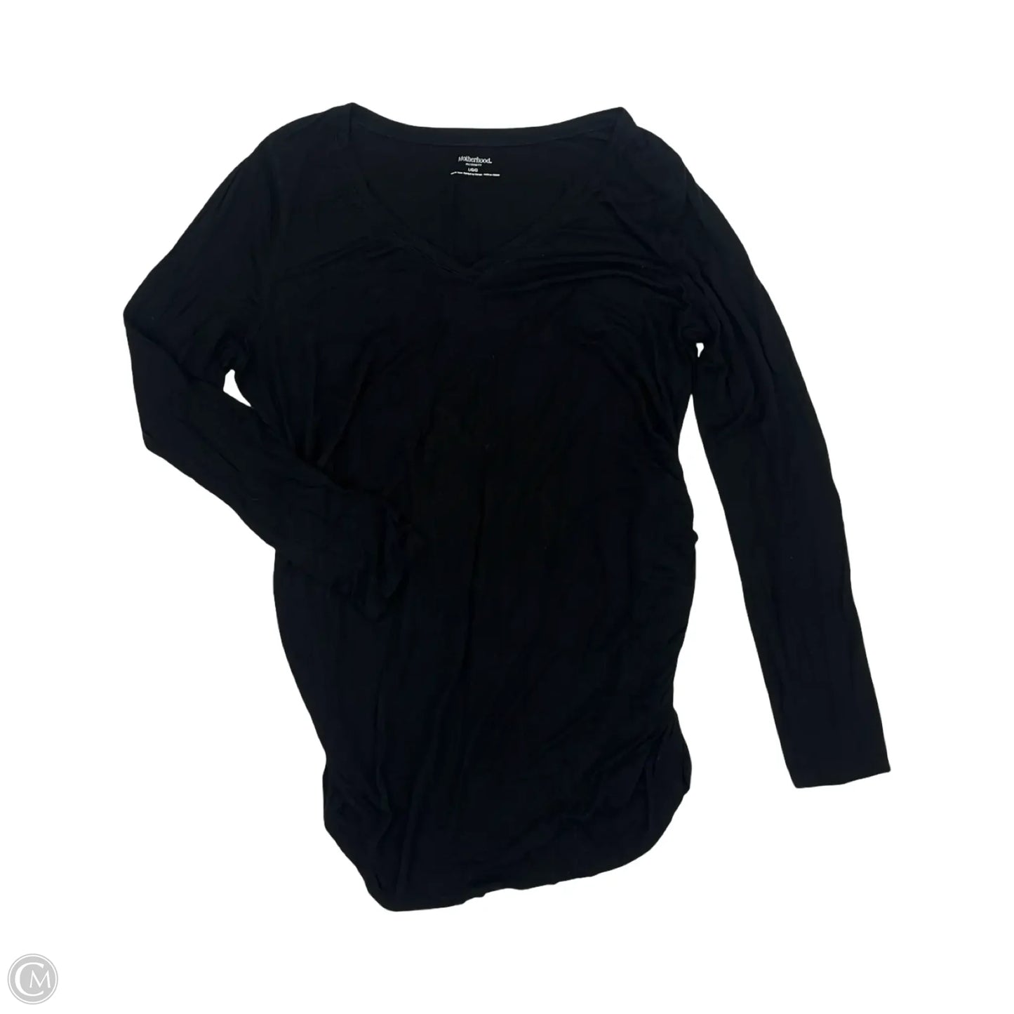 Mat Top Long Sleeve By Motherhood, Size: L
