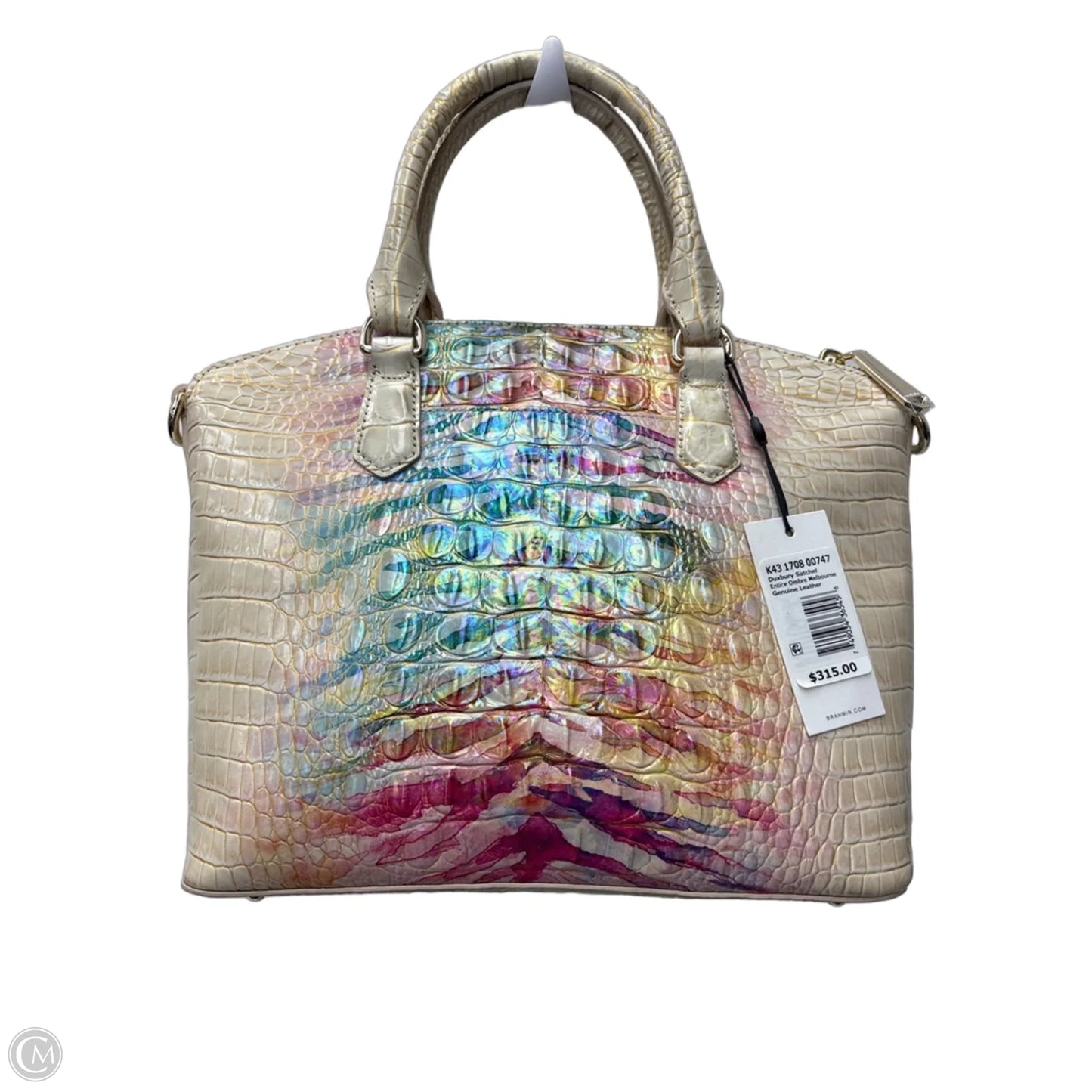 Handbag Designer By Brahmin, Size: Medium