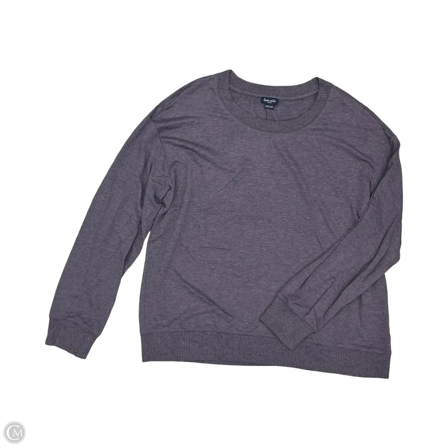 Top Long Sleeve By Splendid In Purple, Size: Xl