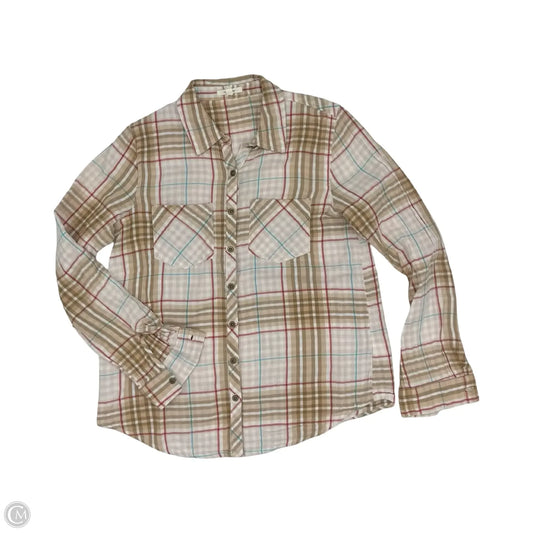 Top Long Sleeve By Maurices In Multi-colored, Size: S