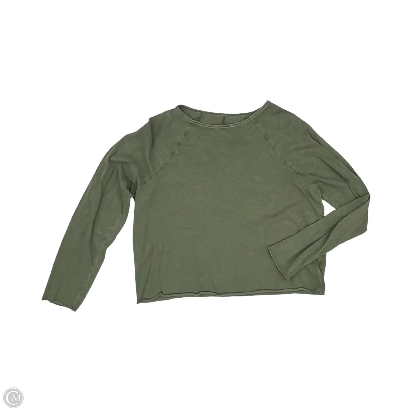 Top Long Sleeve By Universal Thread In Green, Size: M