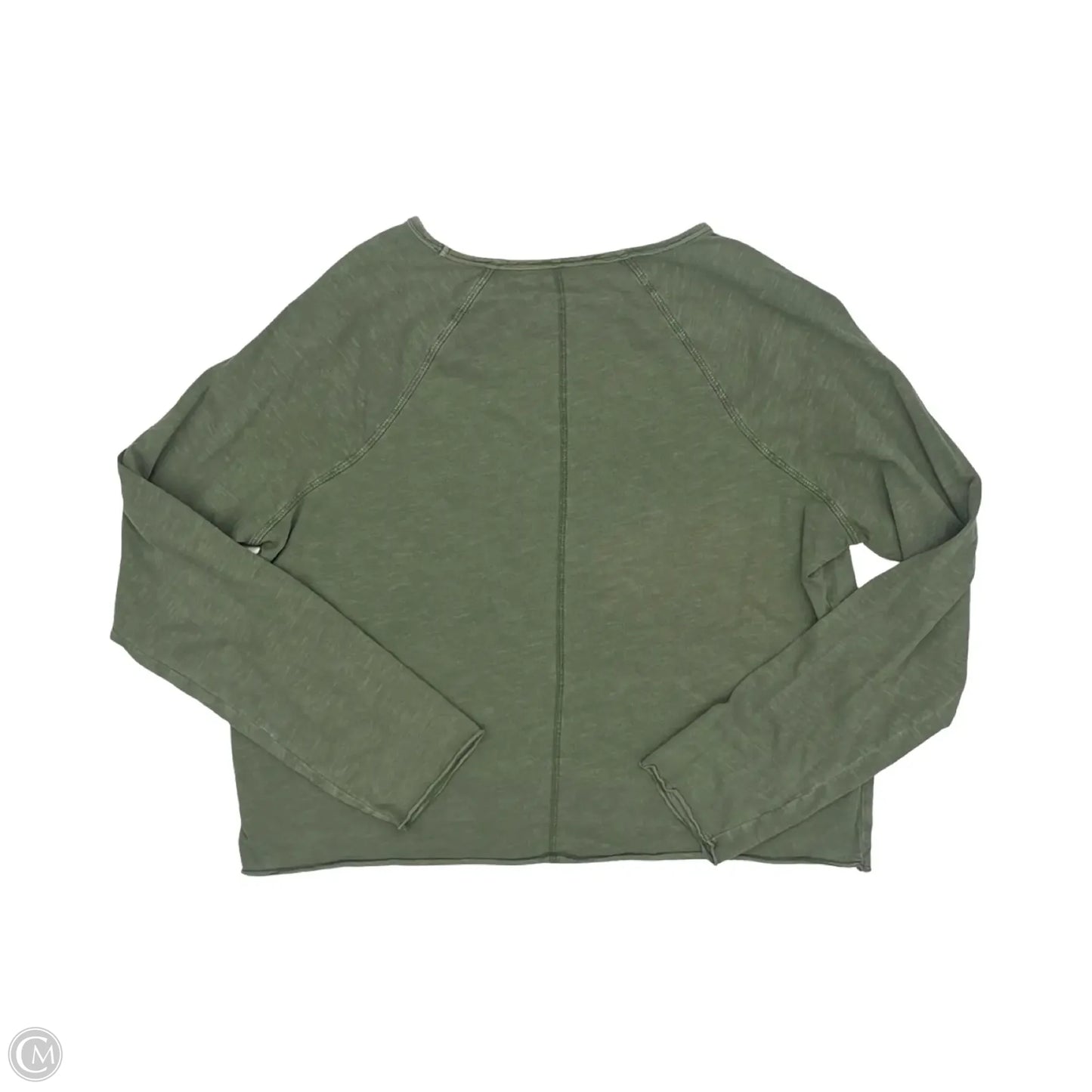 Top Long Sleeve By Universal Thread In Green, Size: M