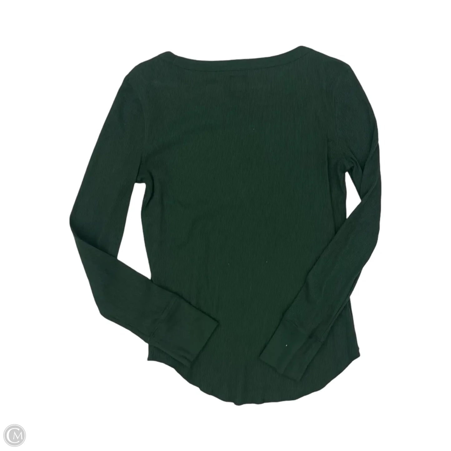 Top Long Sleeve By Gap In Green, Size: Xs