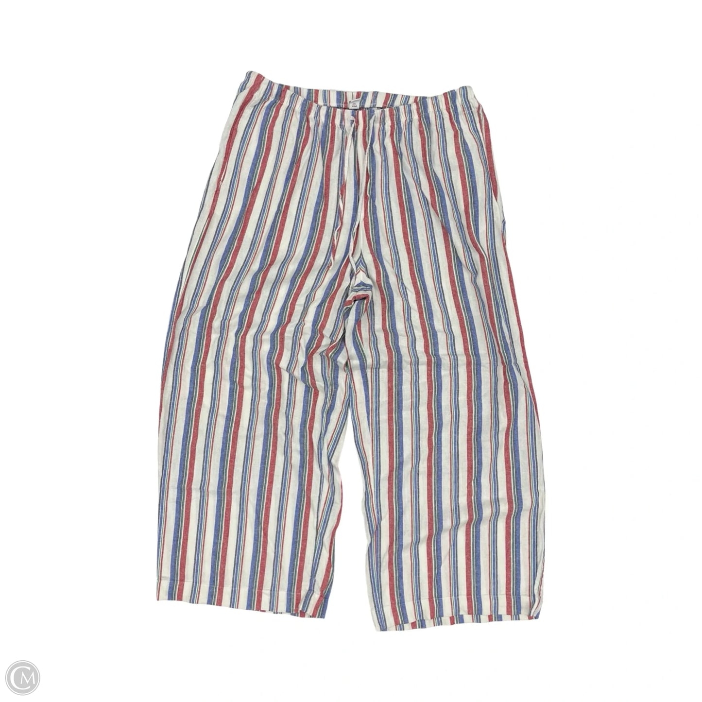 Pants Linen By Old Navy In Striped Pattern, Size: Xl