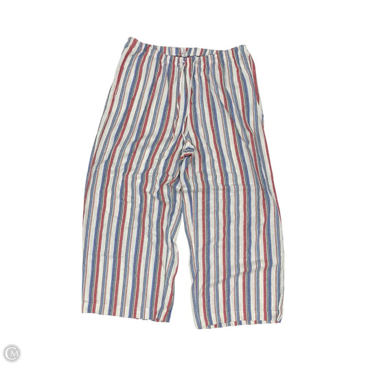 Pants Linen By Old Navy In Striped Pattern, Size: Xl