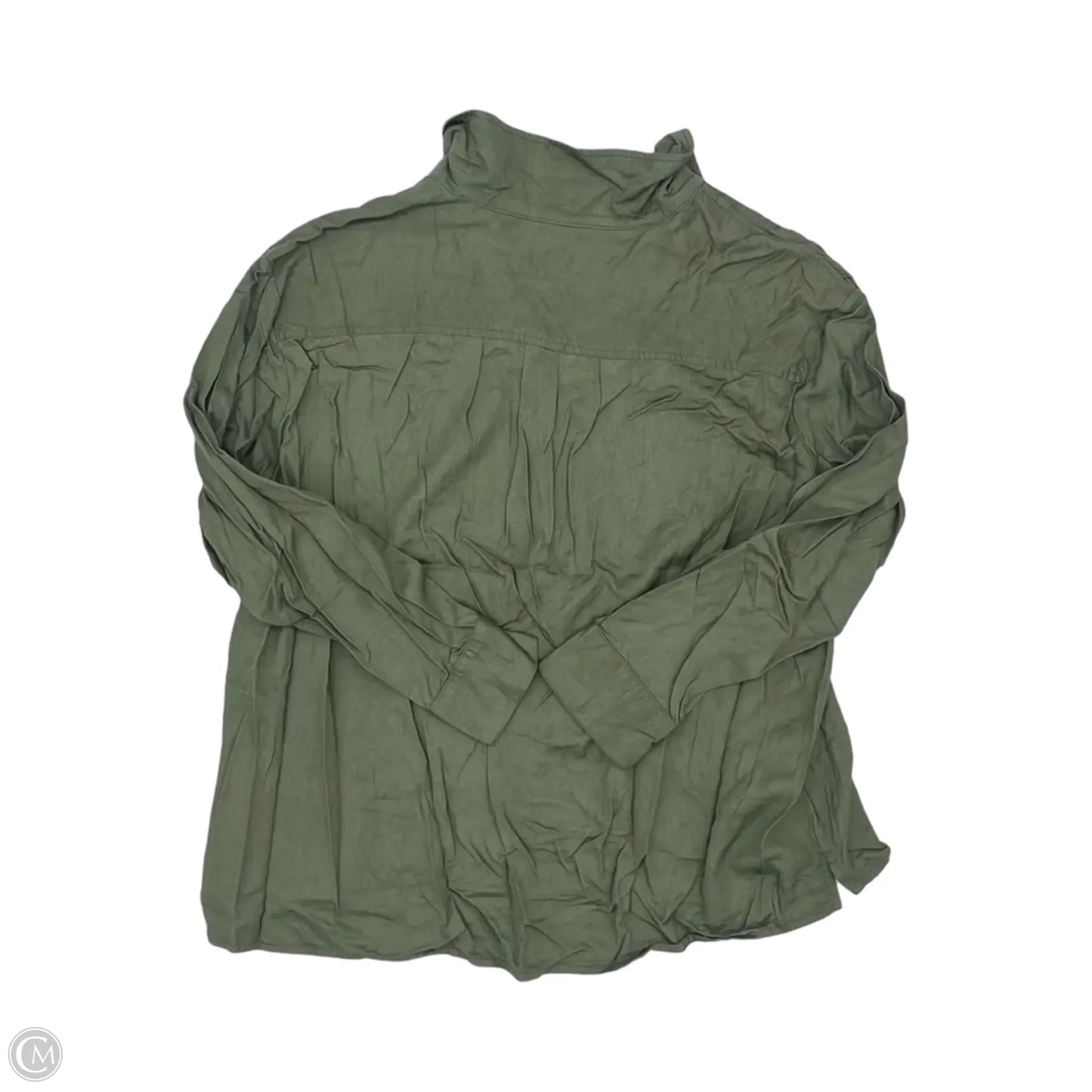 Top Long Sleeve By Able In Green, Size: Xxl