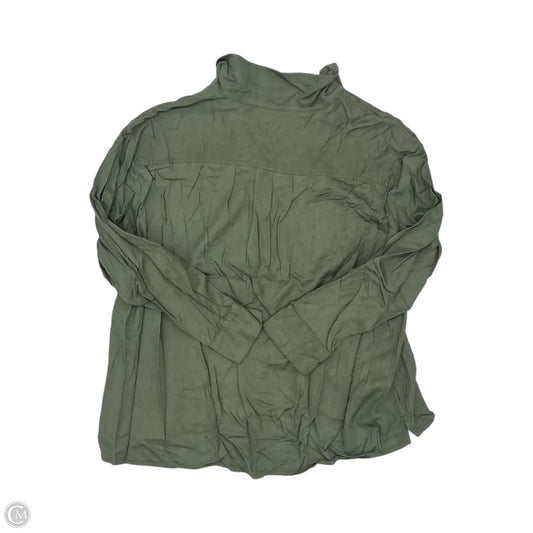 Top Long Sleeve By Able In Green, Size: Xxl