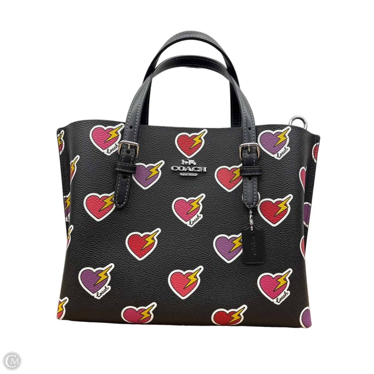 Handbag Designer By Coach, Size: Small