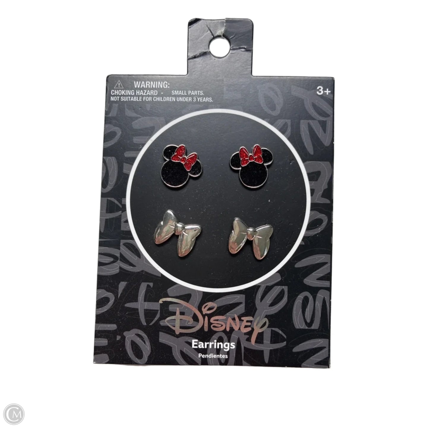 Earrings Stud By Disney, Size: 02 Piece Set