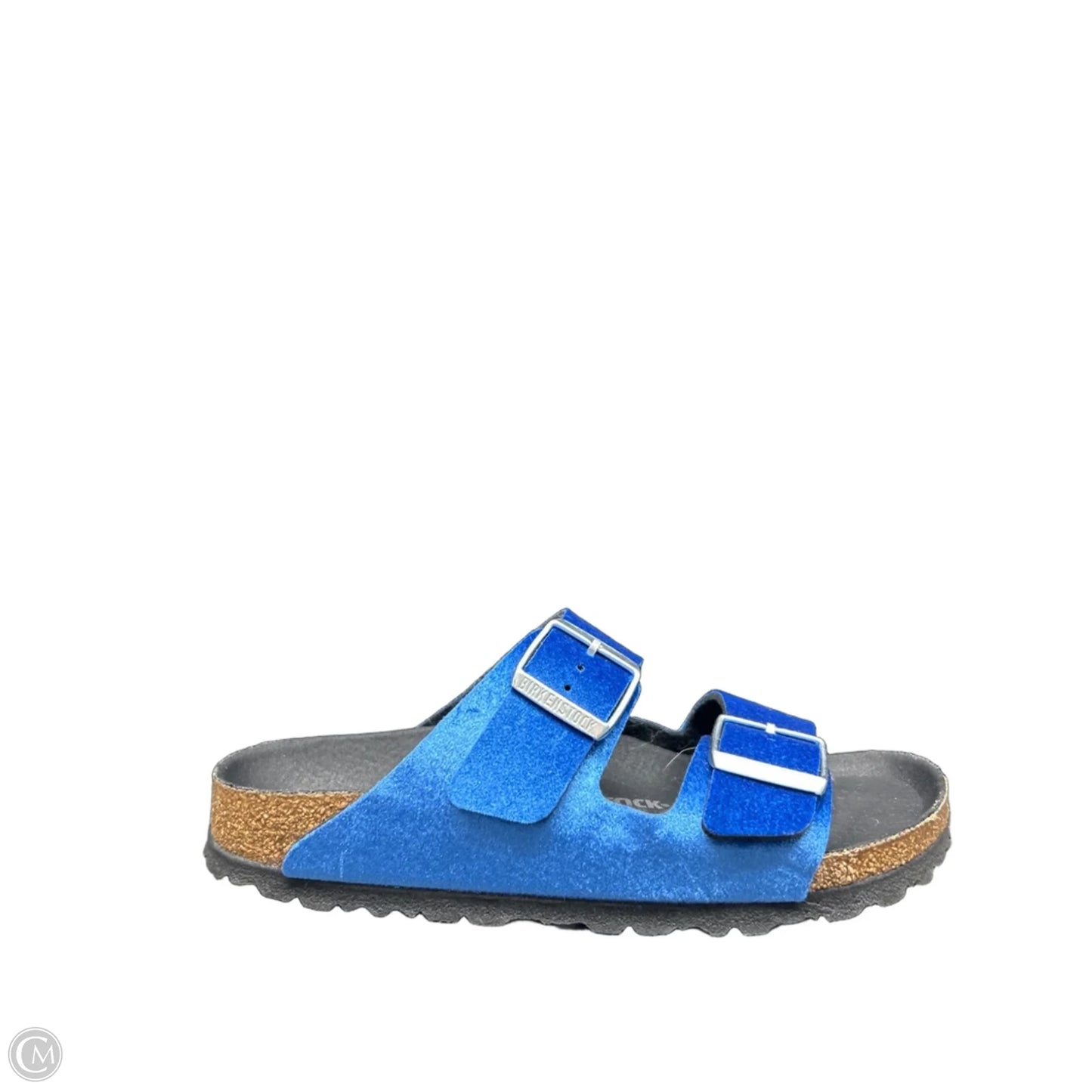 Sandals Flats By Birkenstock In Blue, Size: 8