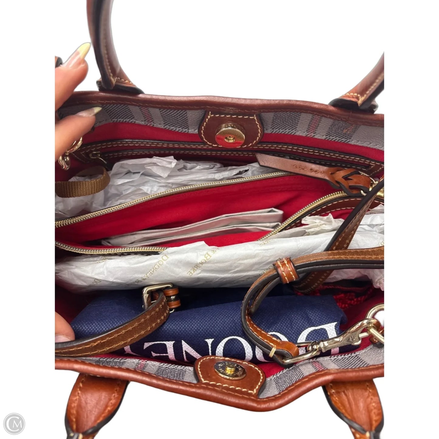 Handbag Designer By Dooney And Bourke, Size: Medium