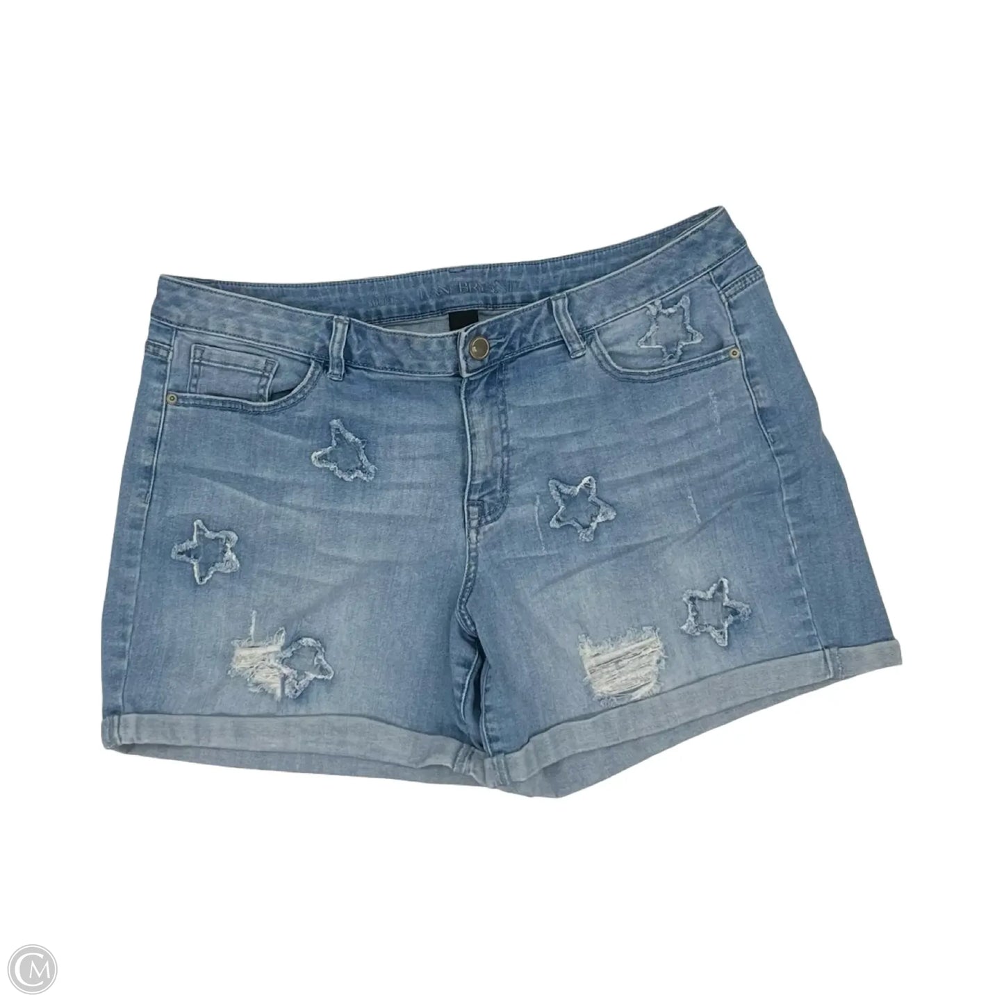 Shorts By Lane Bryant In Blue Denim, Size: 18
