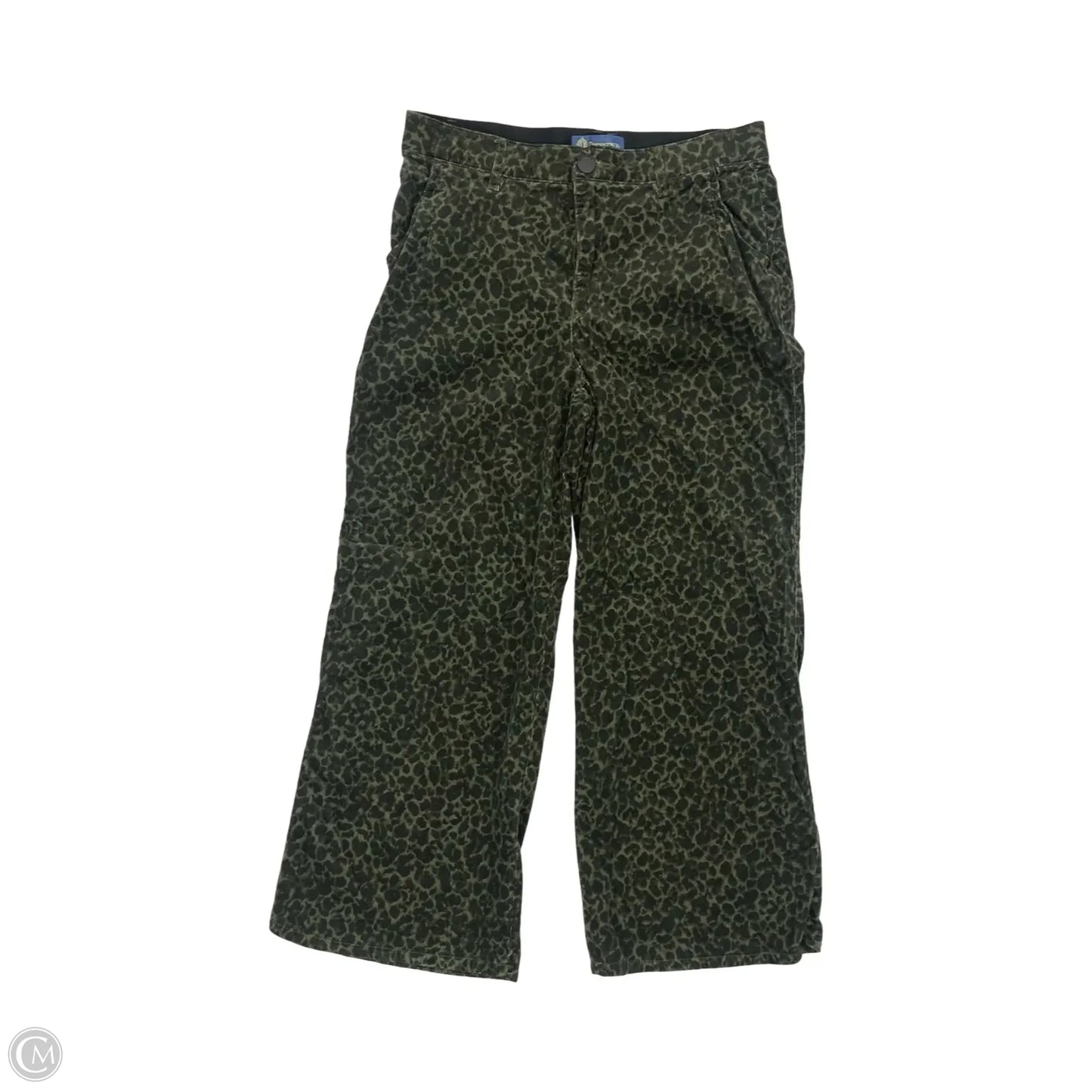 Pants Corduroy By Democracy In Green, Size: 14