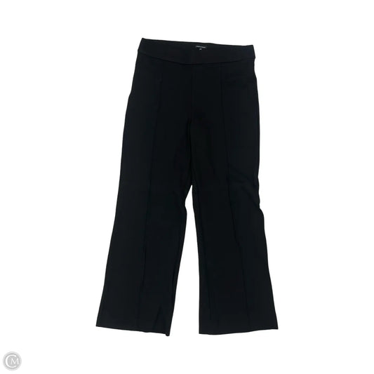 Jeans Wide Leg By Liverpool In Black Denim, Size: 14
