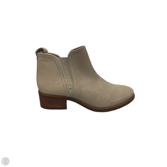 Boots Ankle Heels By Lucky Brand In Tan, Size: 8.5