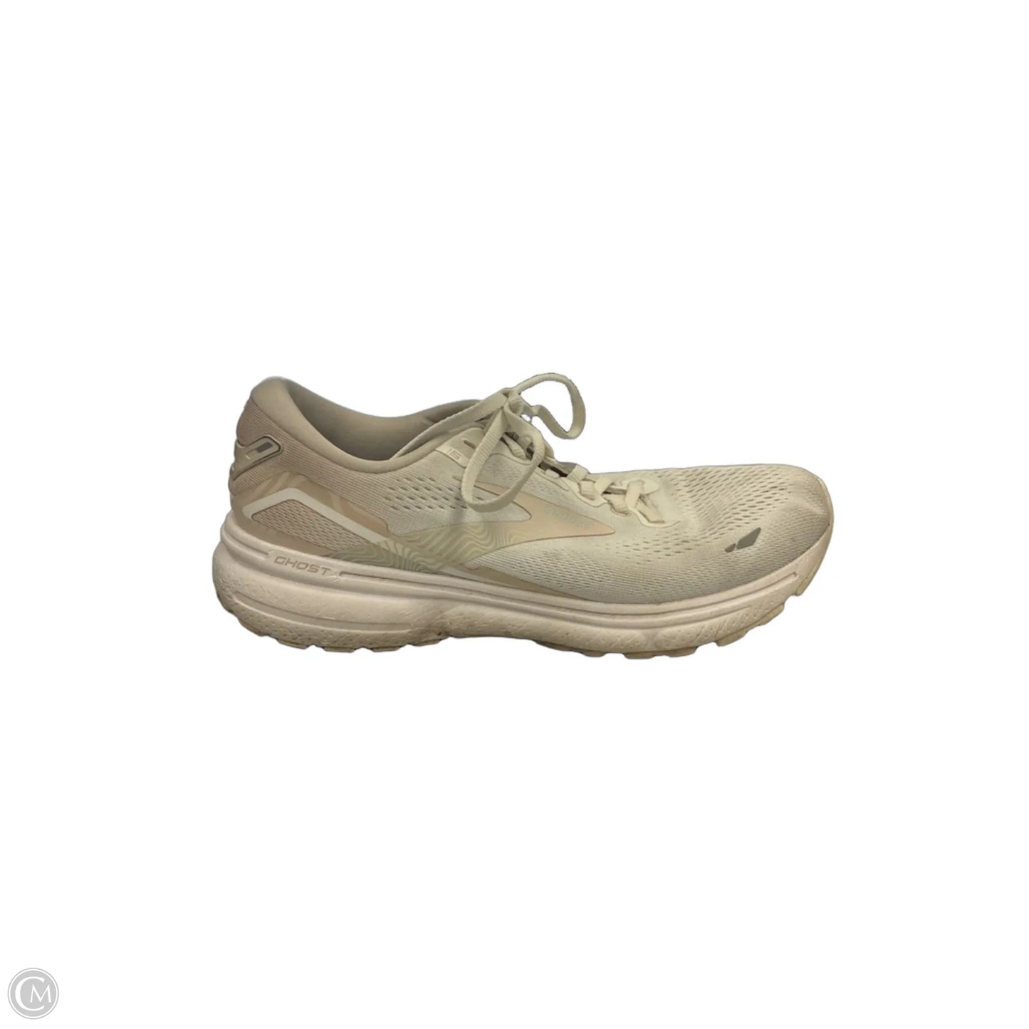 Shoes Athletic By Brooks In Cream, Size: 9.5