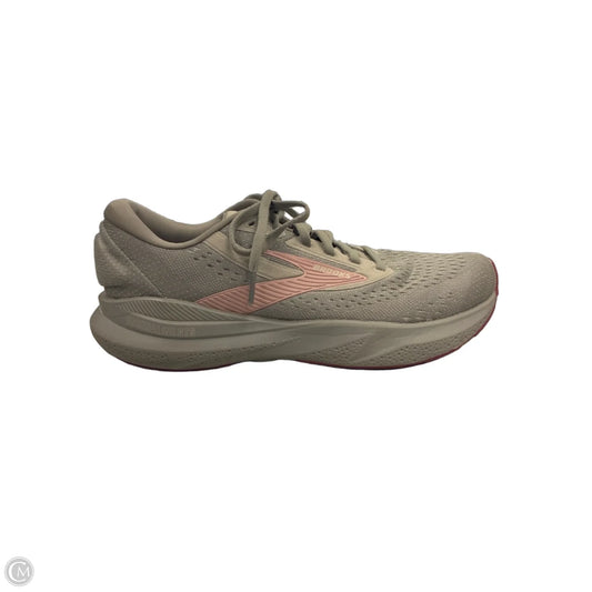 Shoes Athletic By Brooks In Grey, Size: 9.5