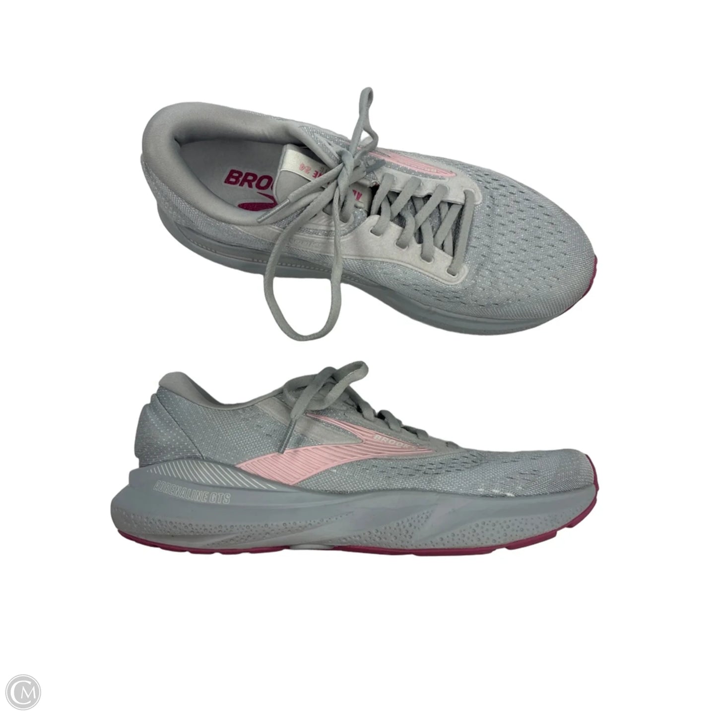 Shoes Athletic By Brooks In Grey, Size: 9.5