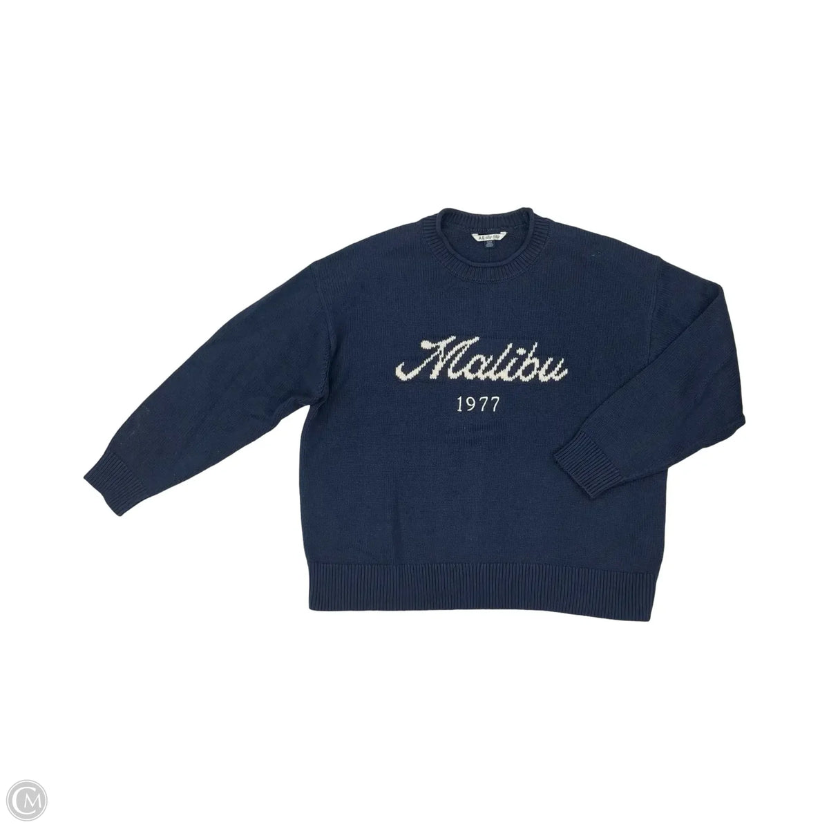 Sweater By American Eagle In Navy, Size: M