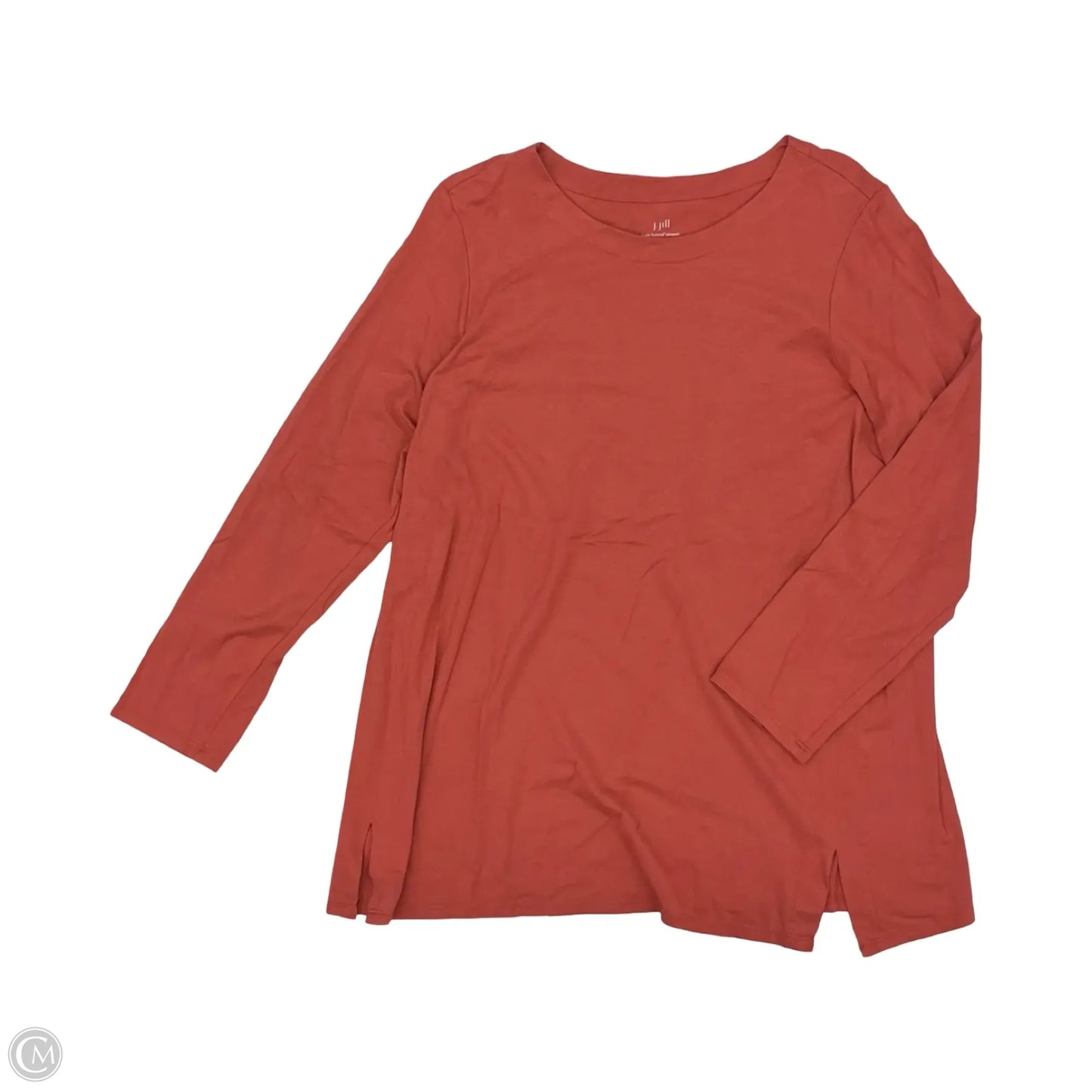 Top Long Sleeve By J. Jill In Orange, Size: L