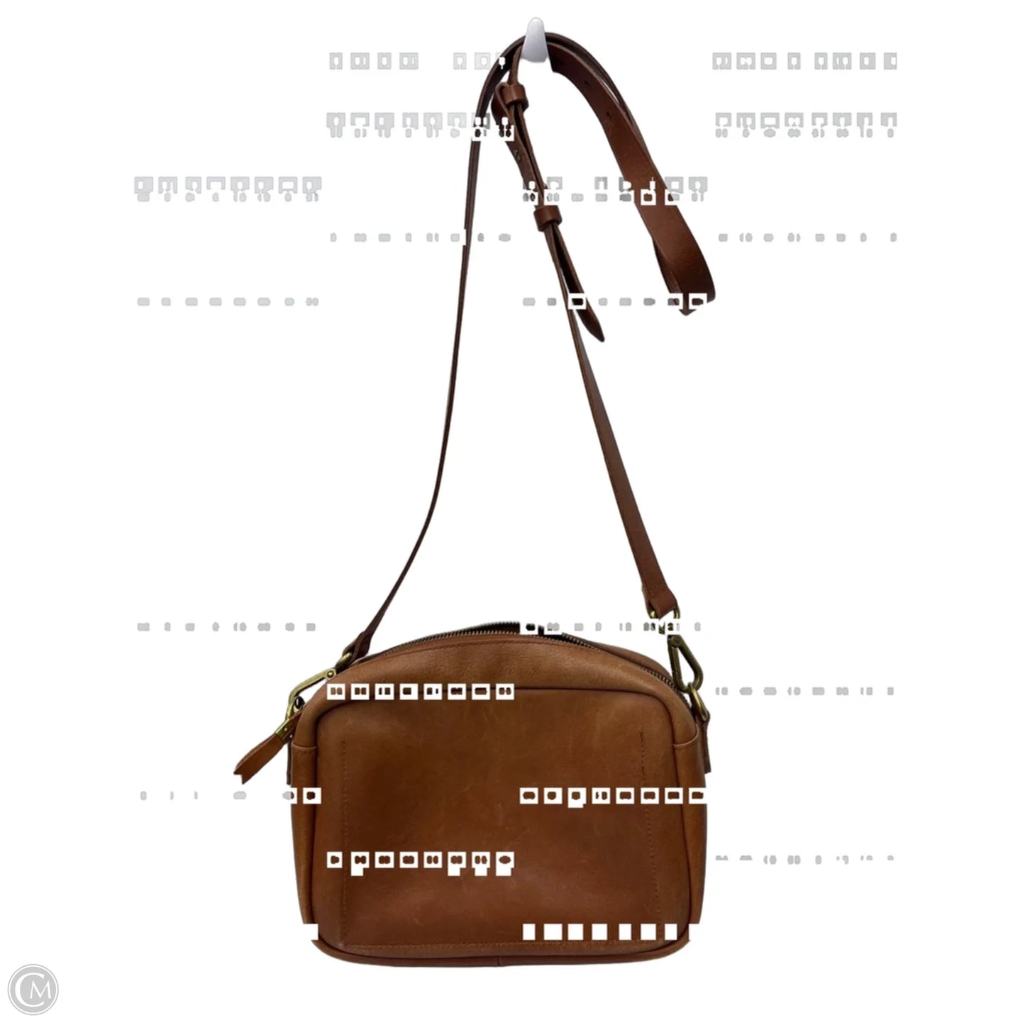 Crossbody Leather By Madewell, Size: Medium