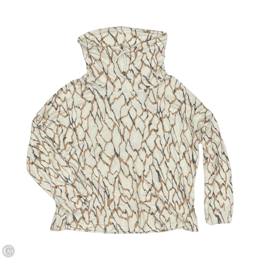 Top Long Sleeve By Andrew Marc In Multi-colored, Size: 1x