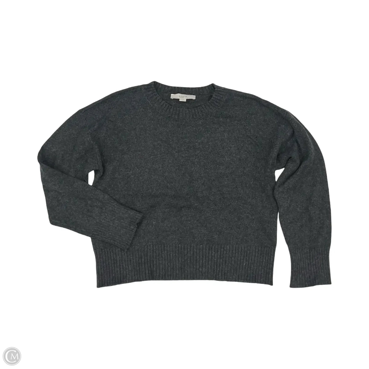 Sweater By Loft In Grey, Size: S
