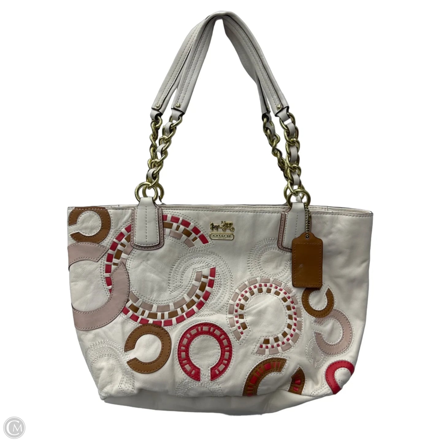 Handbag Designer By Coach, Size: Medium