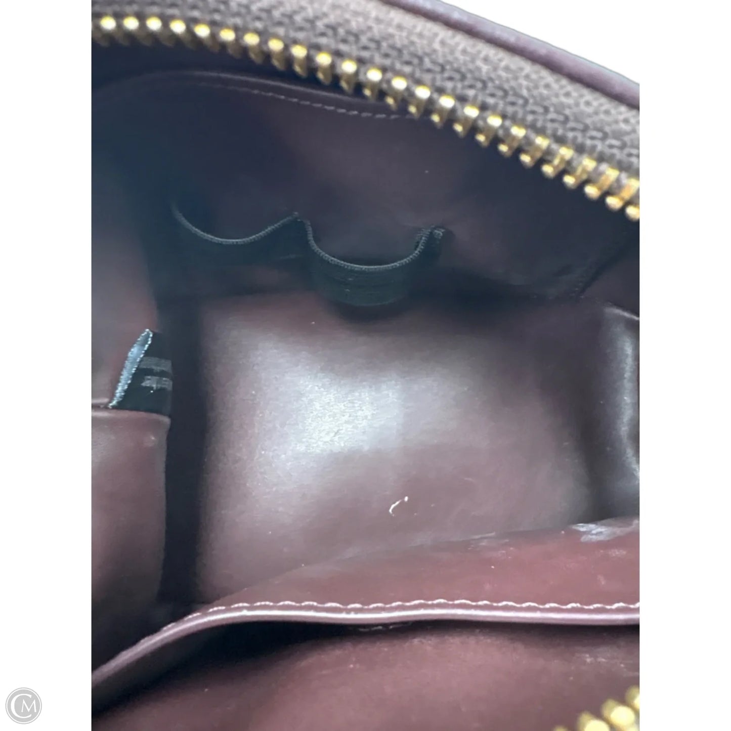 Makeup Bag Leather By Cma, Size: Small