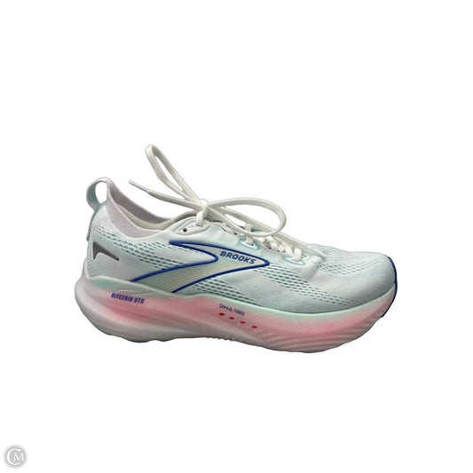 Shoes Athletic By Brooks In Blue & White, Size: 9