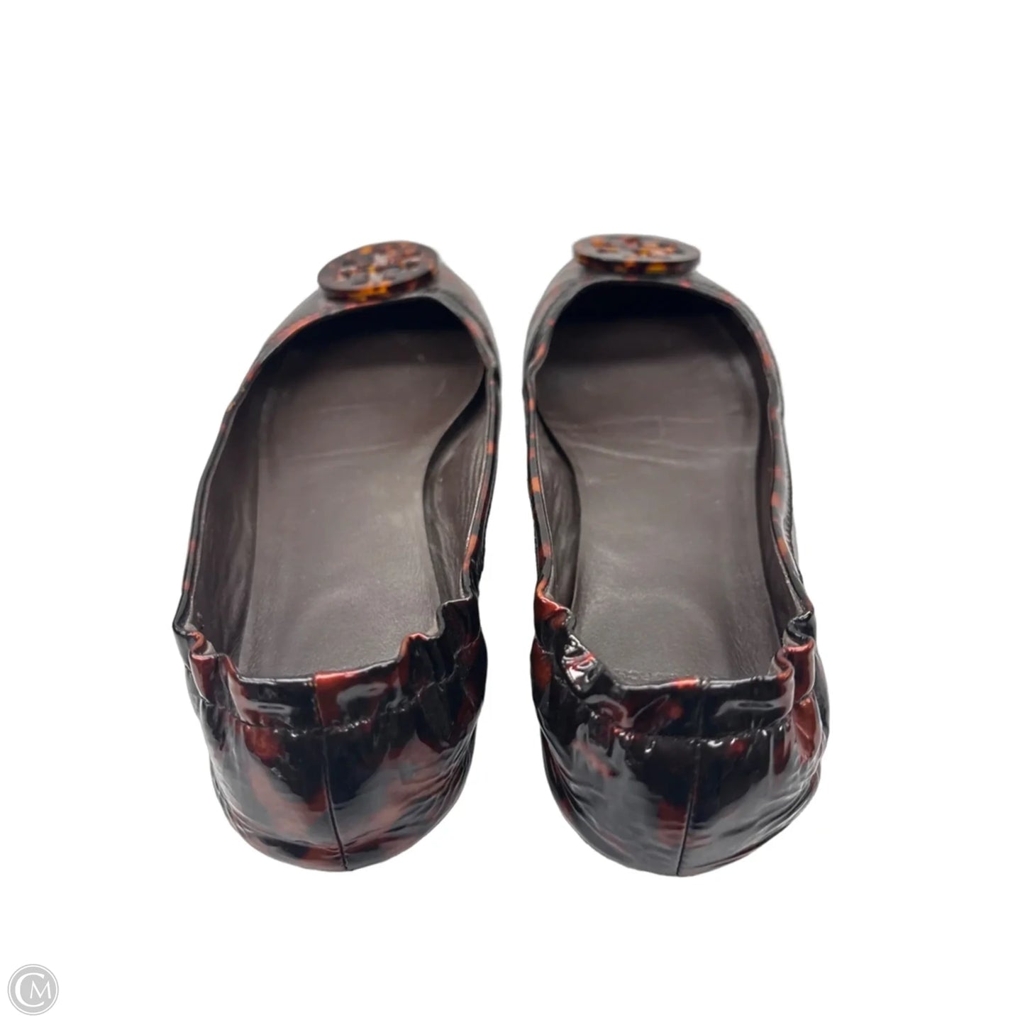 Shoes Designer By Tory Burch In Tortoise Shell Print, Size: 8
