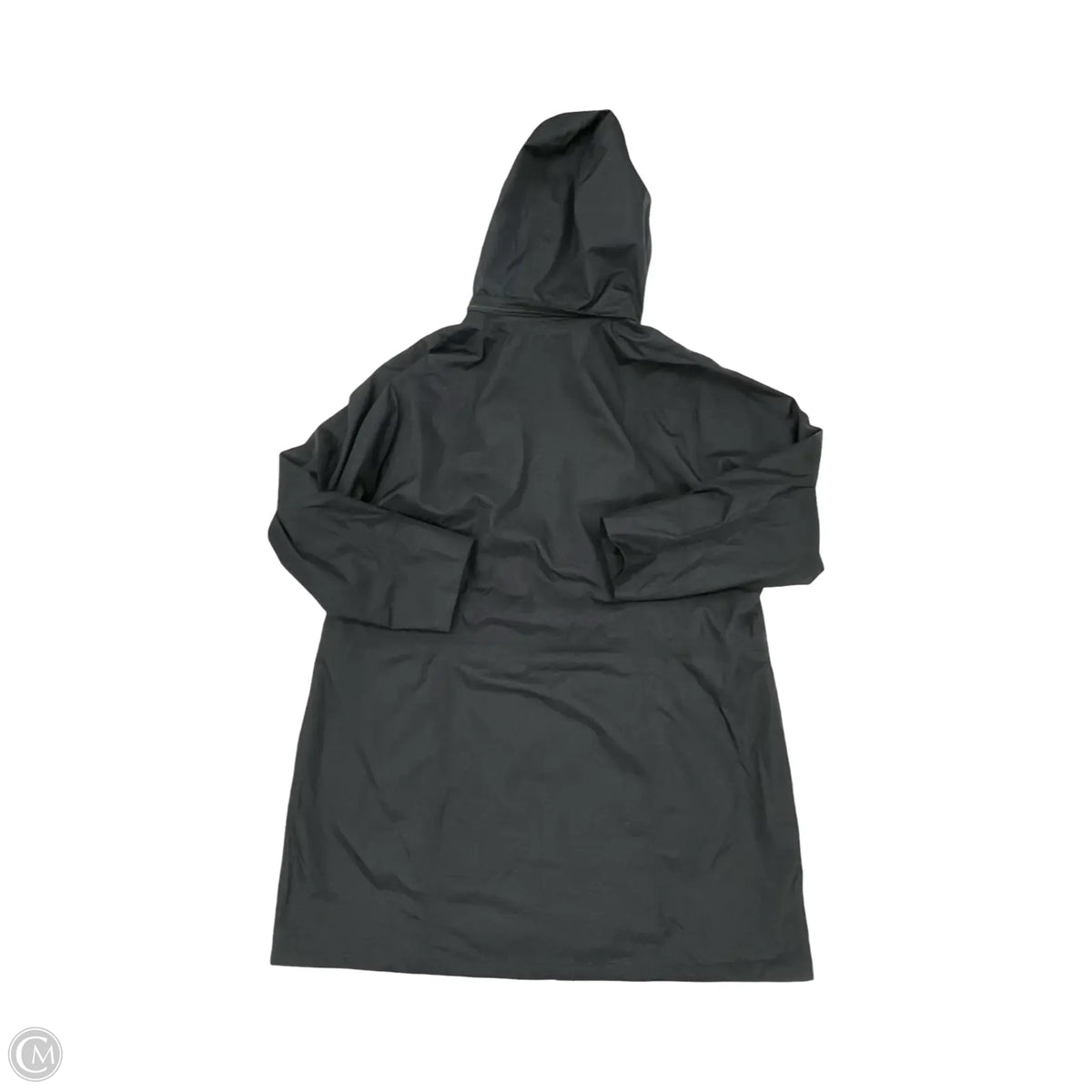Coat Raincoat By Eddie Bauer In Black, Size: 3x