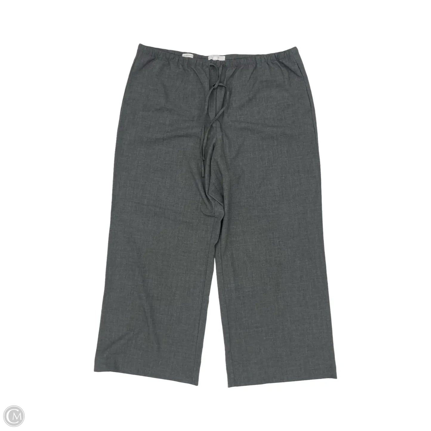 Pants Wide Leg By Loft In Grey, Size: Xxl