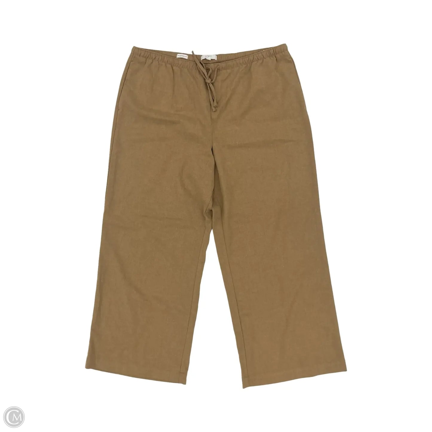 Pants Wide Leg By Loft In Brown, Size: Xxl